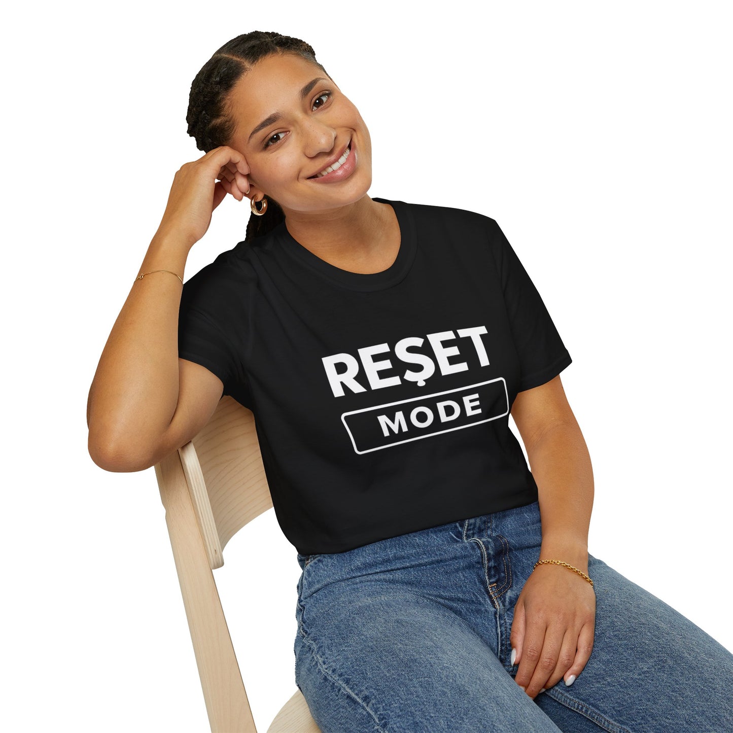 Reset Mode T-Shirt | Minimalist Motivational Graphic Tee