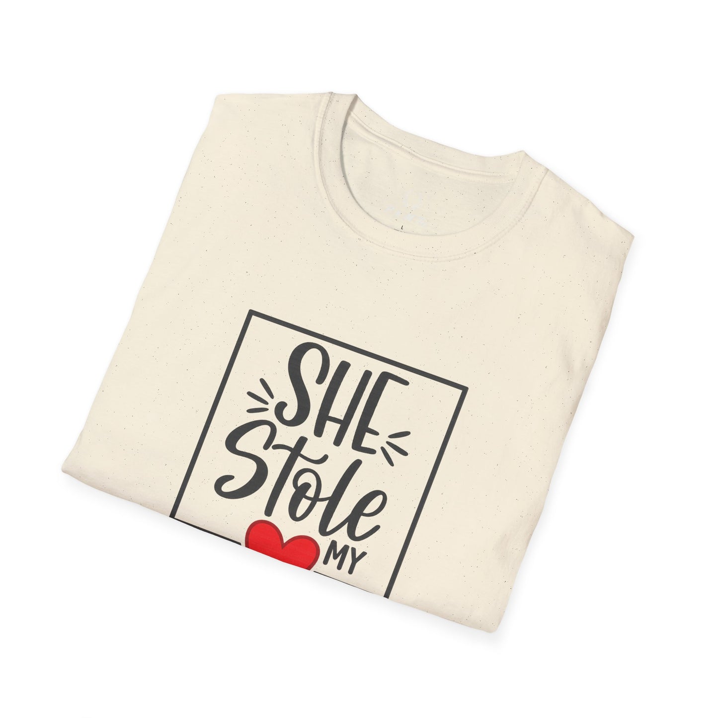She Stole My Heart T-Shirt | Cute Couples Valentine Tee