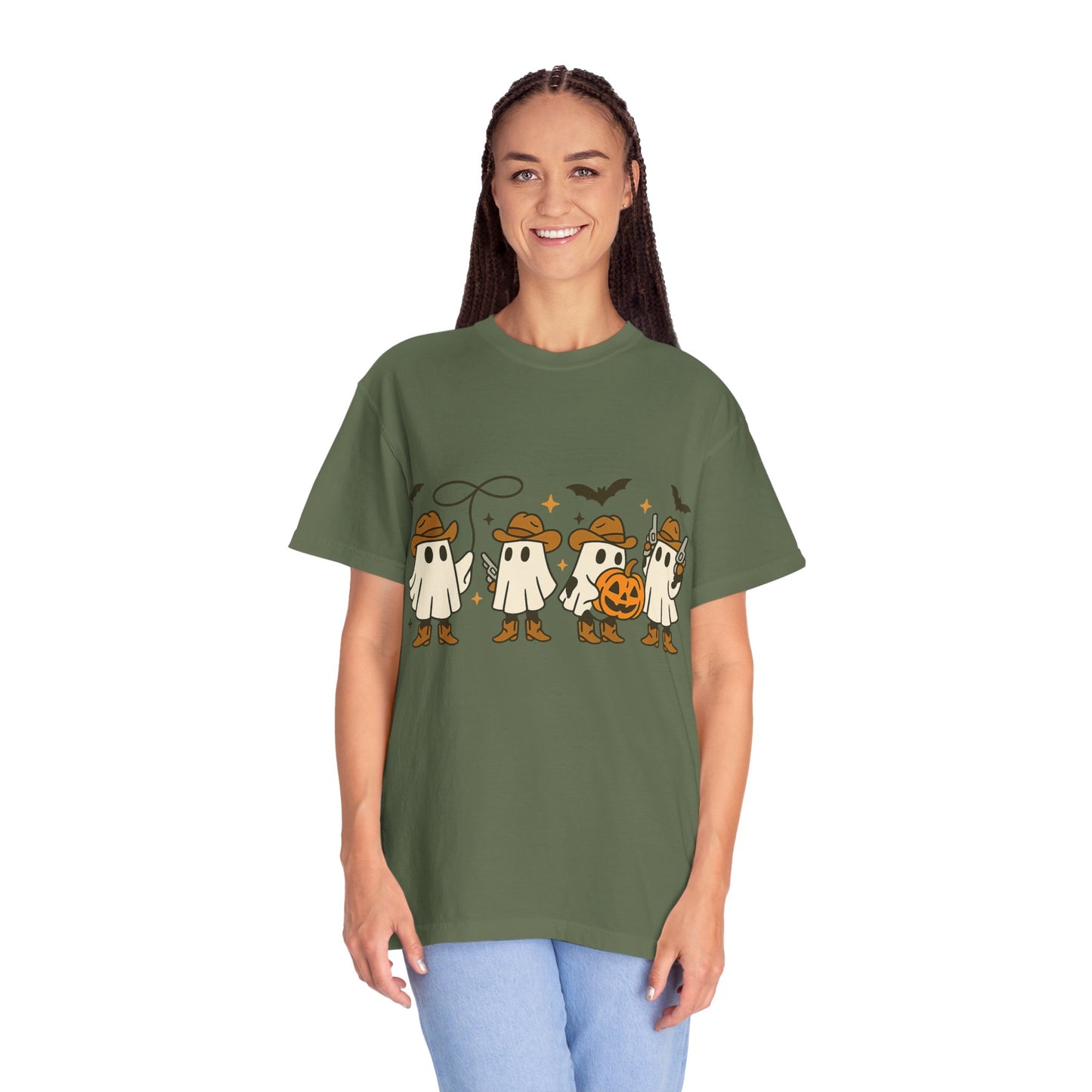 Western Ghost T-Shirt, Halloween Shirt, Cute Ghost Shirt, Halloween Party Shirt, Spooky Fall Shirt, Country Girl Gift