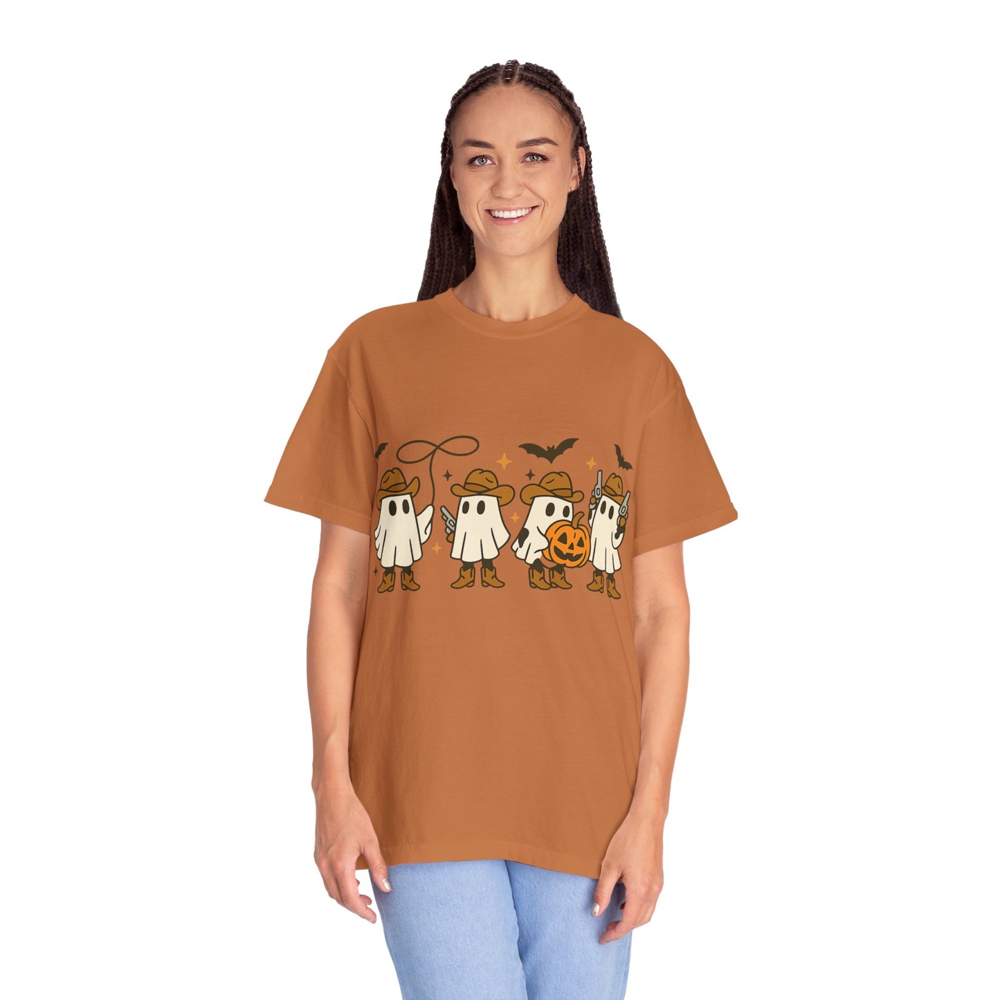 Western Ghost T-Shirt, Halloween Shirt, Cute Ghost Shirt, Halloween Party Shirt, Spooky Fall Shirt, Country Girl Gift
