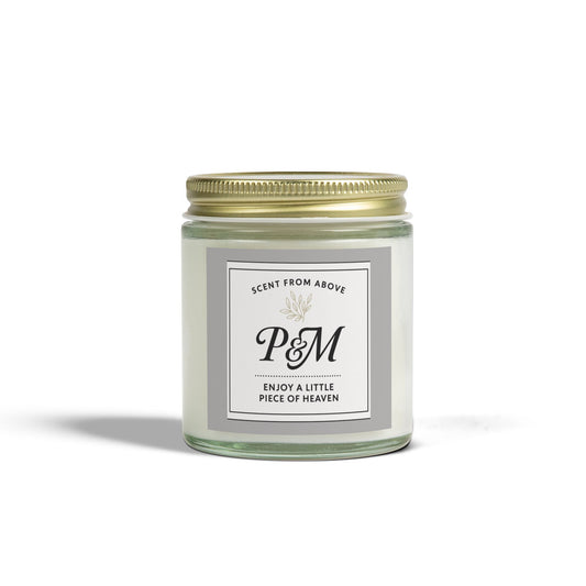 Heavenly Scented Coconut Apricot Candle – Perfect Gift for Her, Candle Lovers, or Home Sanctuary