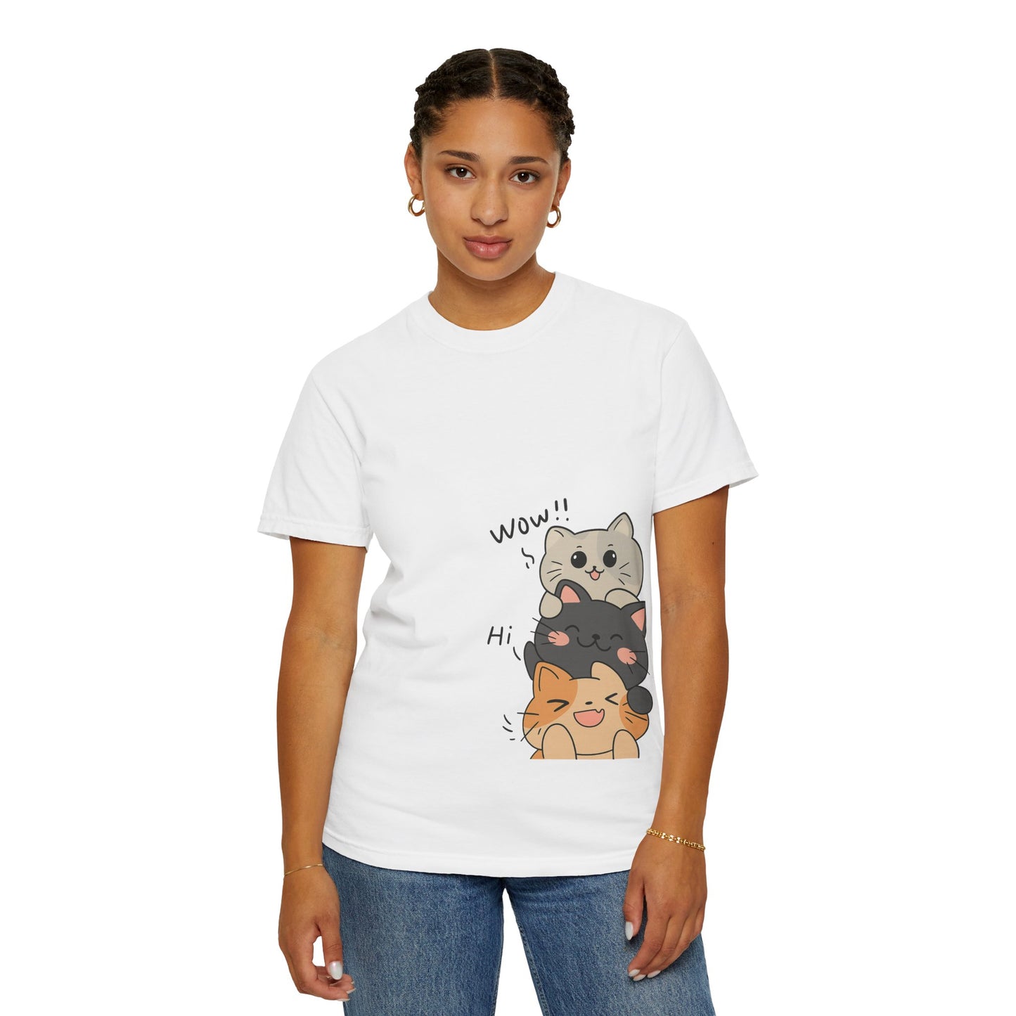 Cat Stack Unisex T-shirt for Cat Lovers
