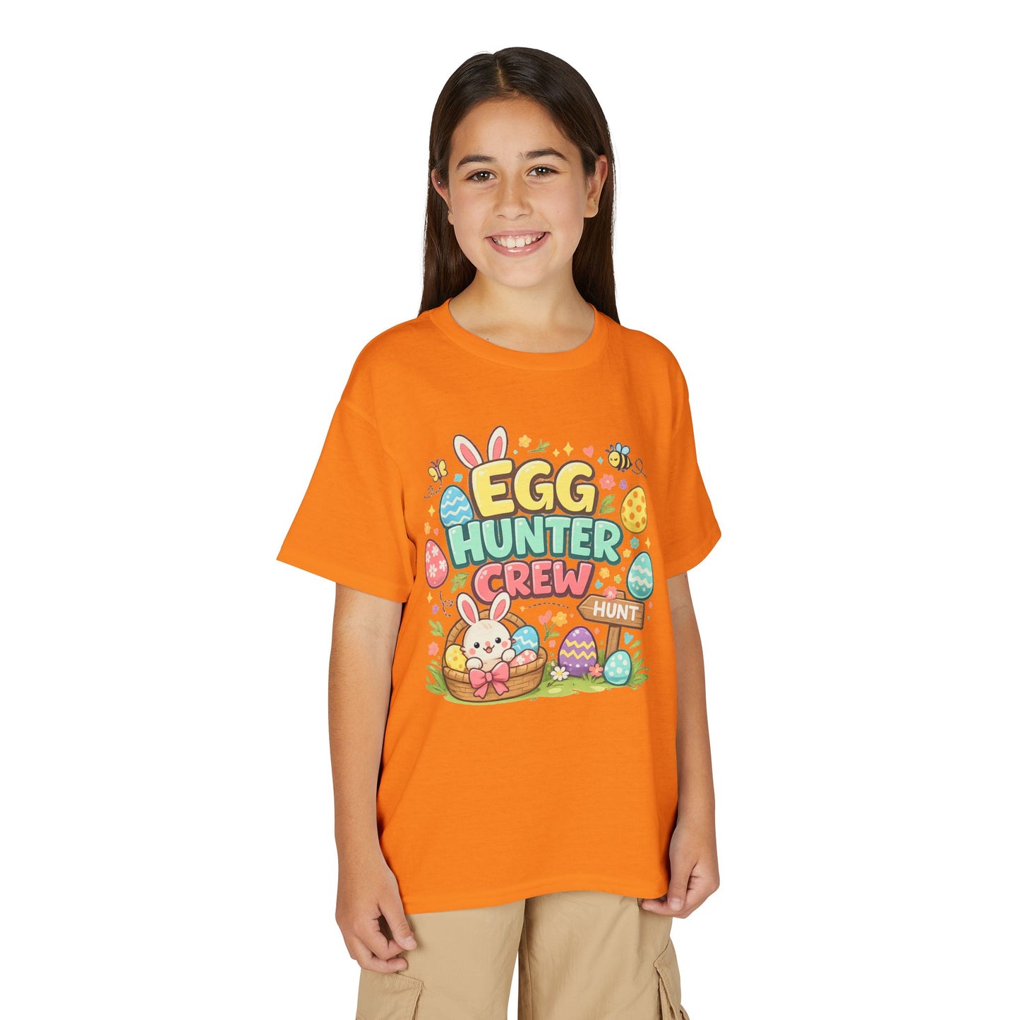 Egg Hunter Crew Youth T-Shirt — Kids Easter Bunny & Egg Hunt Tee