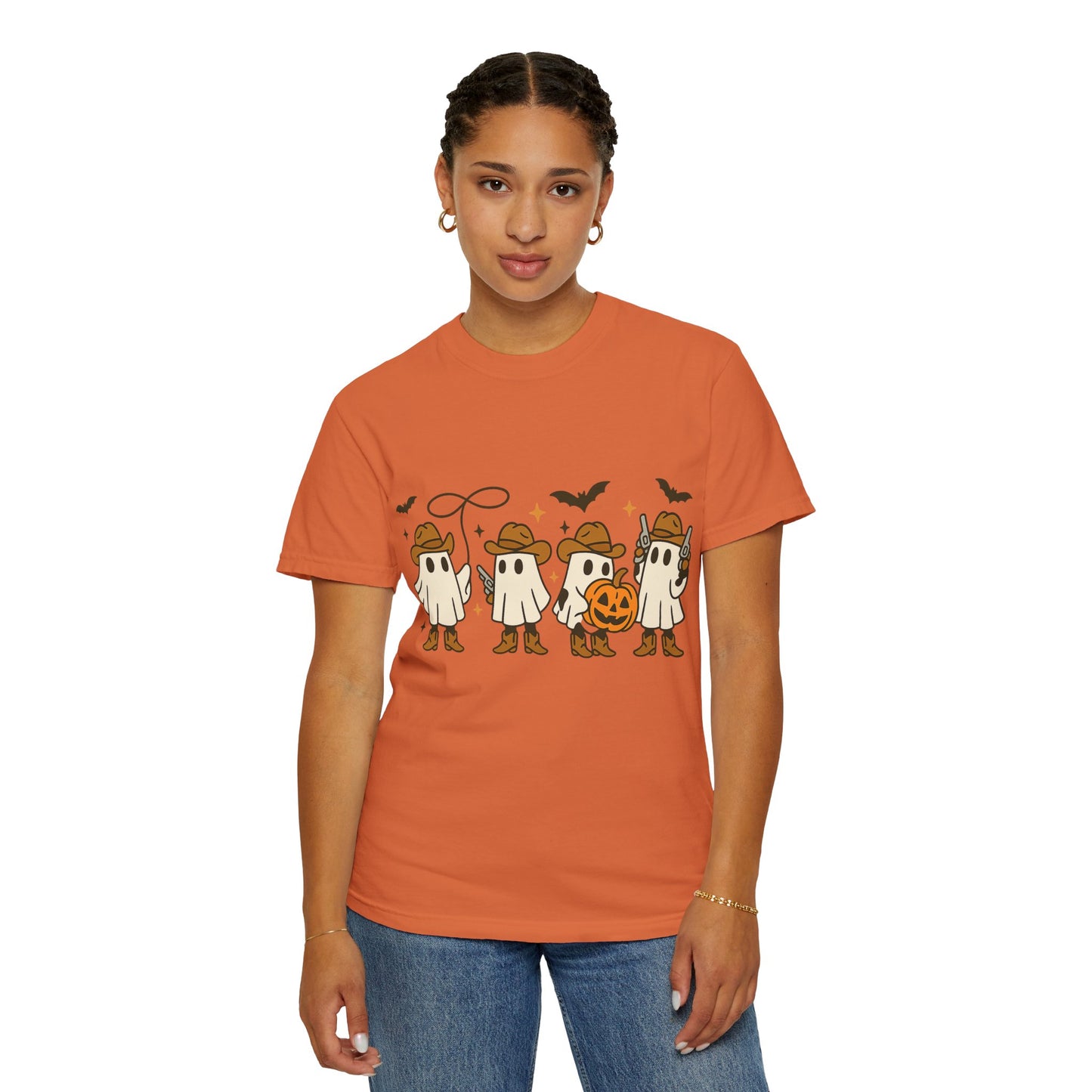 Western Ghost T-Shirt, Halloween Shirt, Cute Ghost Shirt, Halloween Party Shirt, Spooky Fall Shirt, Country Girl Gift
