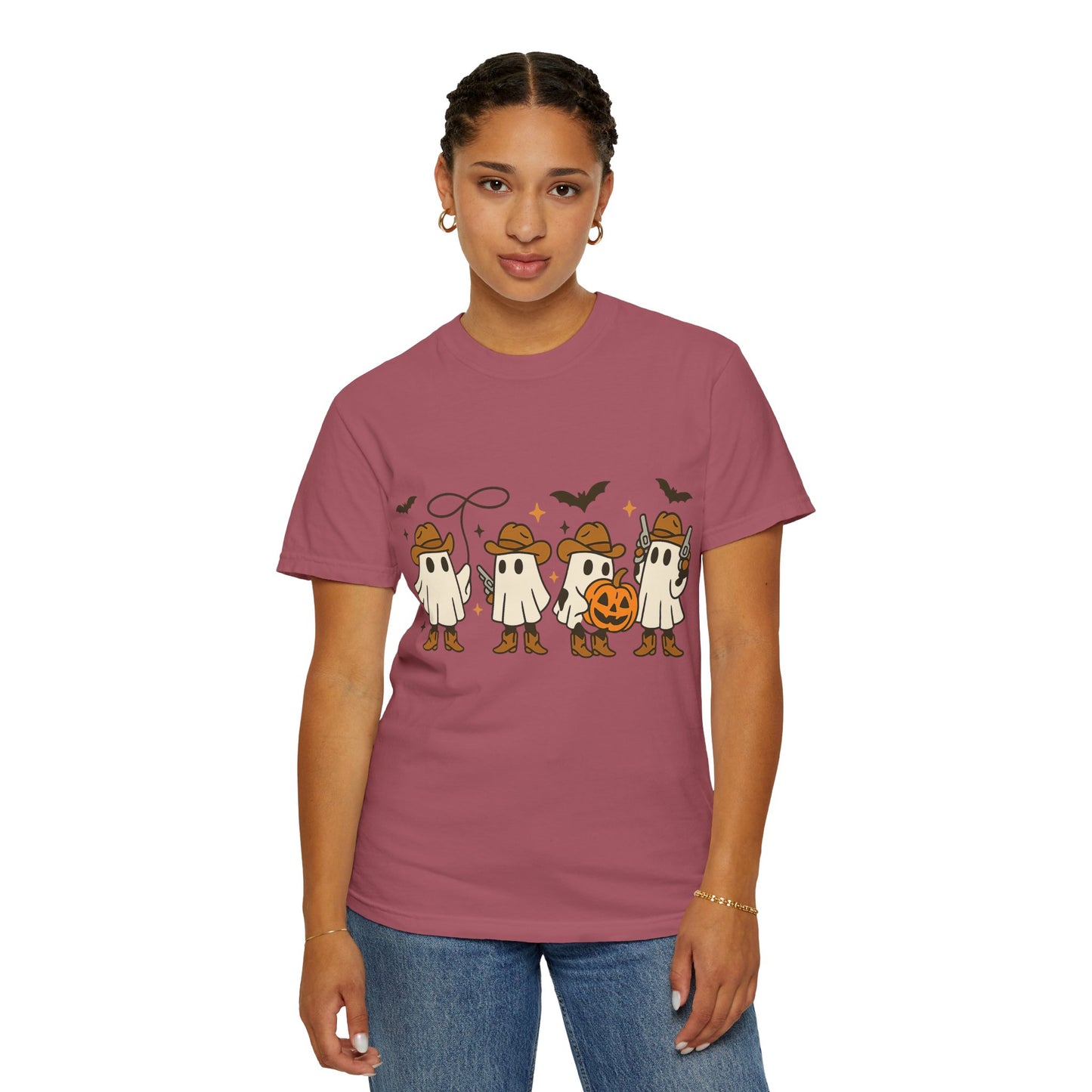 Western Ghost T-Shirt, Halloween Shirt, Cute Ghost Shirt, Halloween Party Shirt, Spooky Fall Shirt, Country Girl Gift