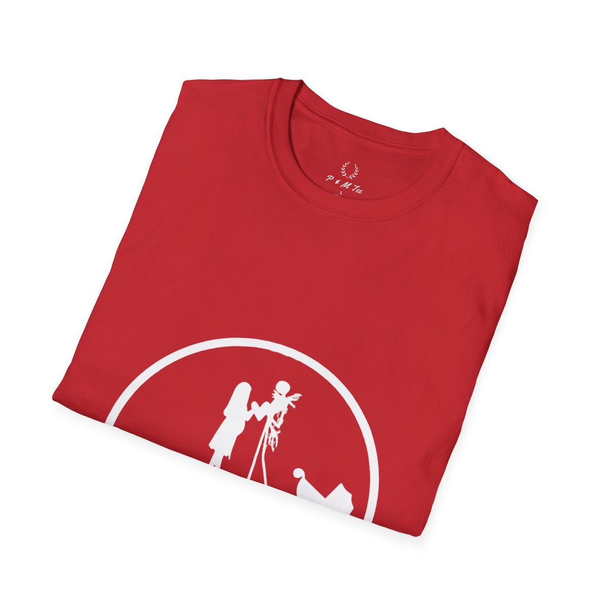 The Nightmare Before Christmas T-Shirt | Jack Skellington Sally Silhouette