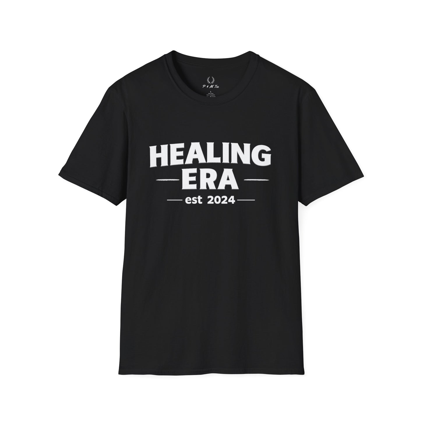 Healing Era T-Shirt | “Healing Era Est. 2024” Minimal Wellness Tee