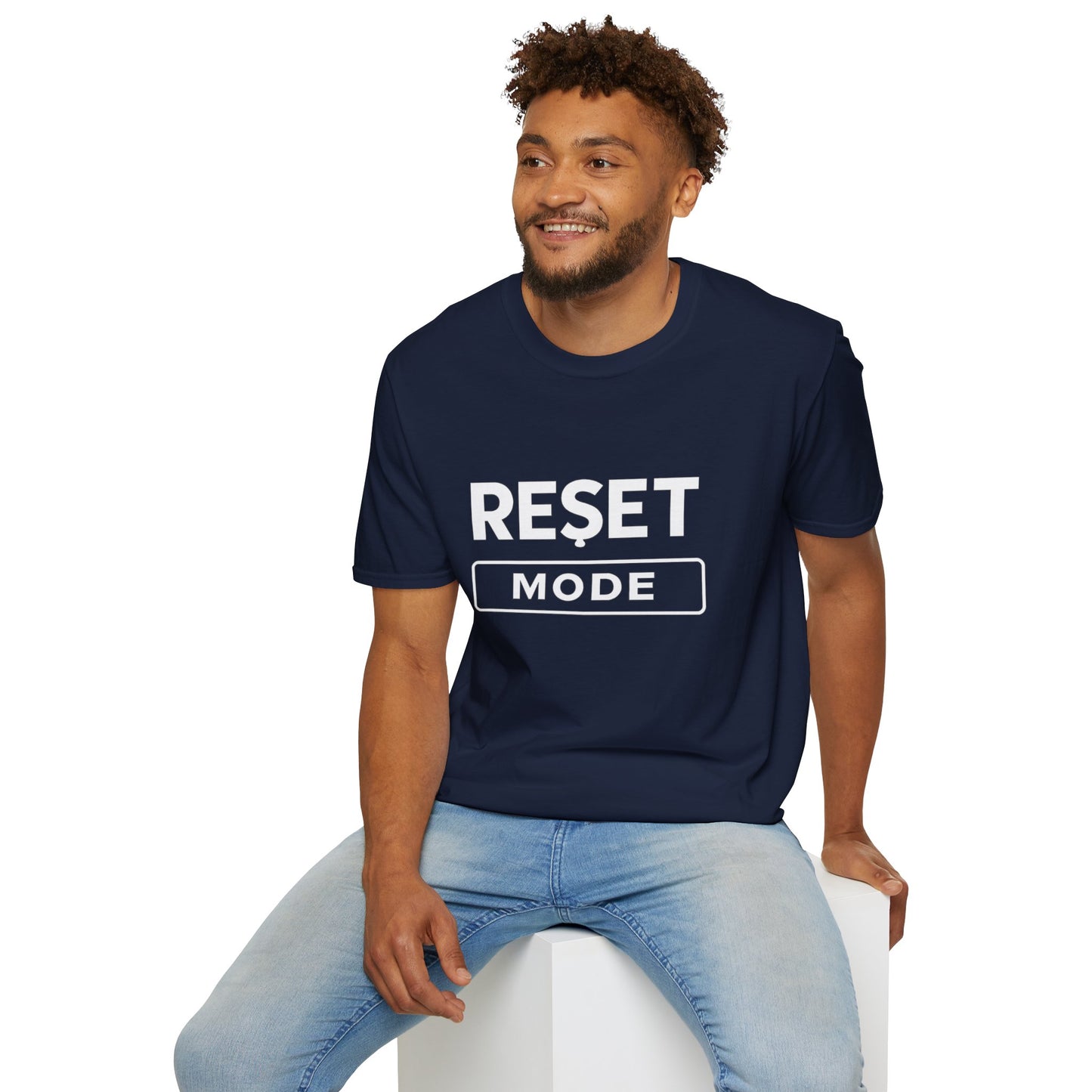 Reset Mode T-Shirt | Minimalist Motivational Graphic Tee