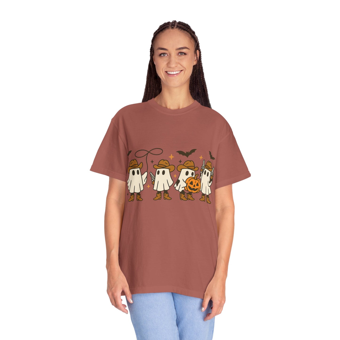 Western Ghost T-Shirt, Halloween Shirt, Cute Ghost Shirt, Halloween Party Shirt, Spooky Fall Shirt, Country Girl Gift