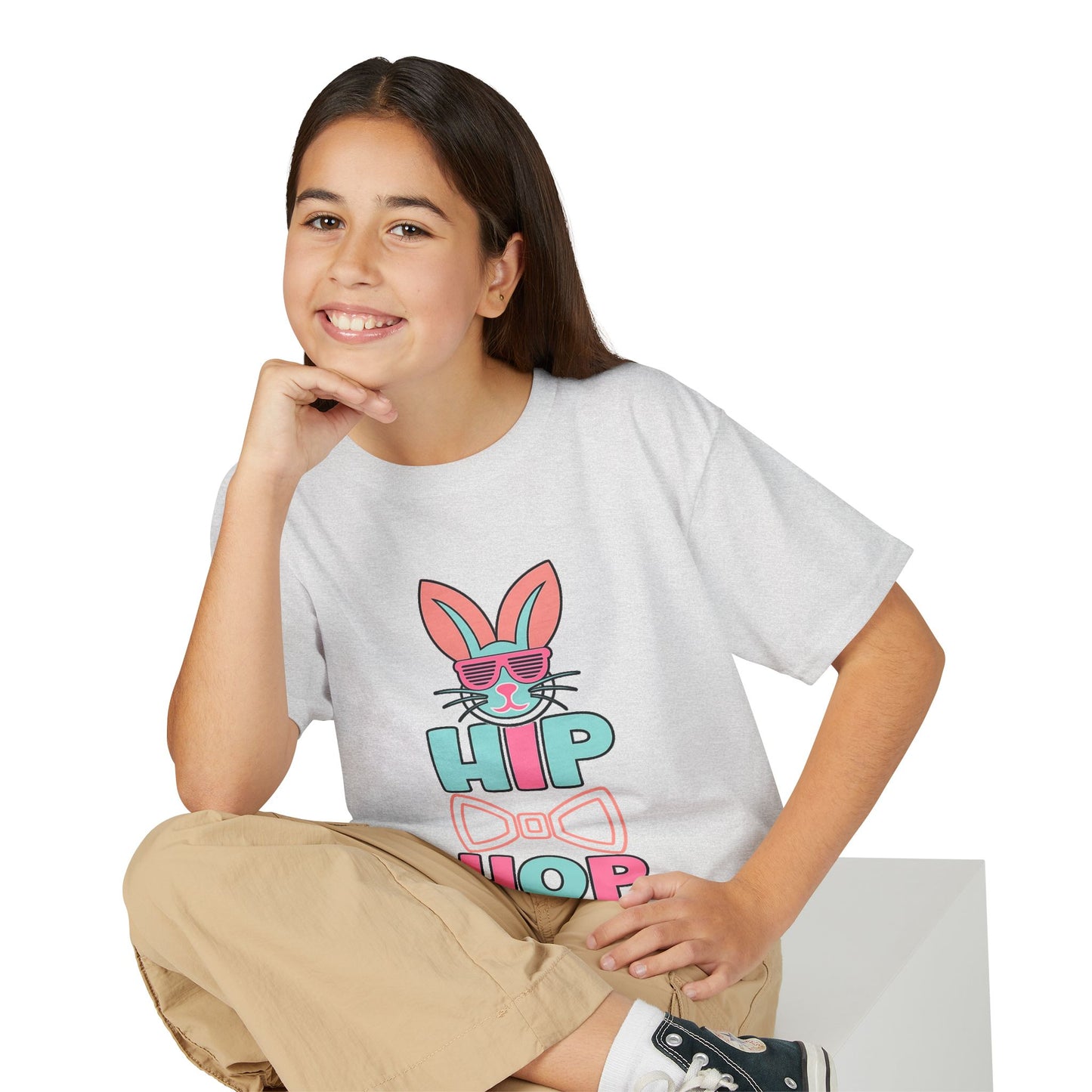 Youth Hip Hop Bunny T-Shirt — Cute Kids Graphic Tee