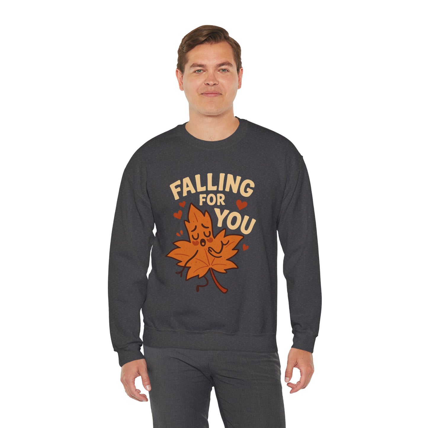 Falling For You Shirt | Cute Fall Leaf Pun Tee | Funny Autumn T-Shirt for Pumpkin Spice & Fall Lovers | Fall Puns
