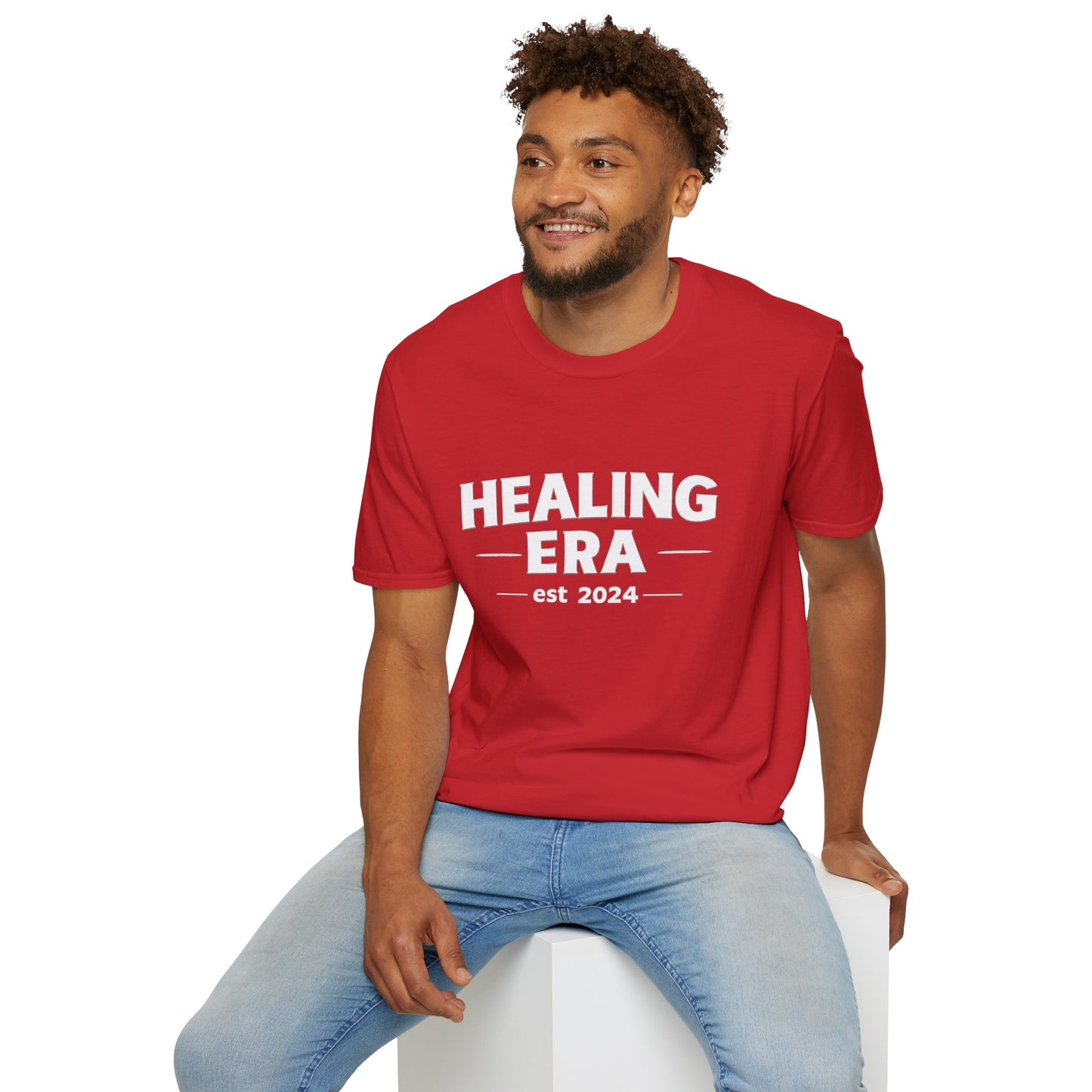 Healing Era T-Shirt | “Healing Era Est. 2024” Minimal Wellness Tee