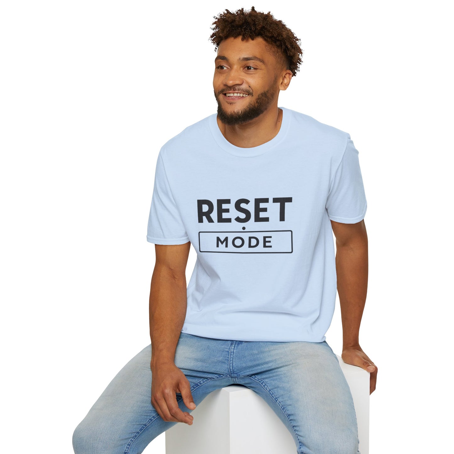 Reset Mode T-Shirt | Minimalist Motivational Graphic Tee