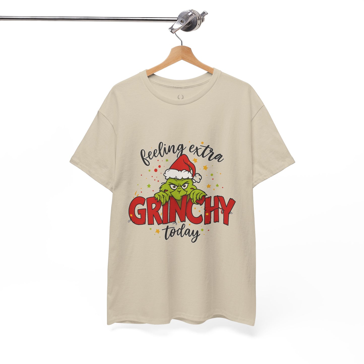 Grinch “Feeling Extra Grinchy Today” Christmas T-Shirt – Funny Holiday Tee