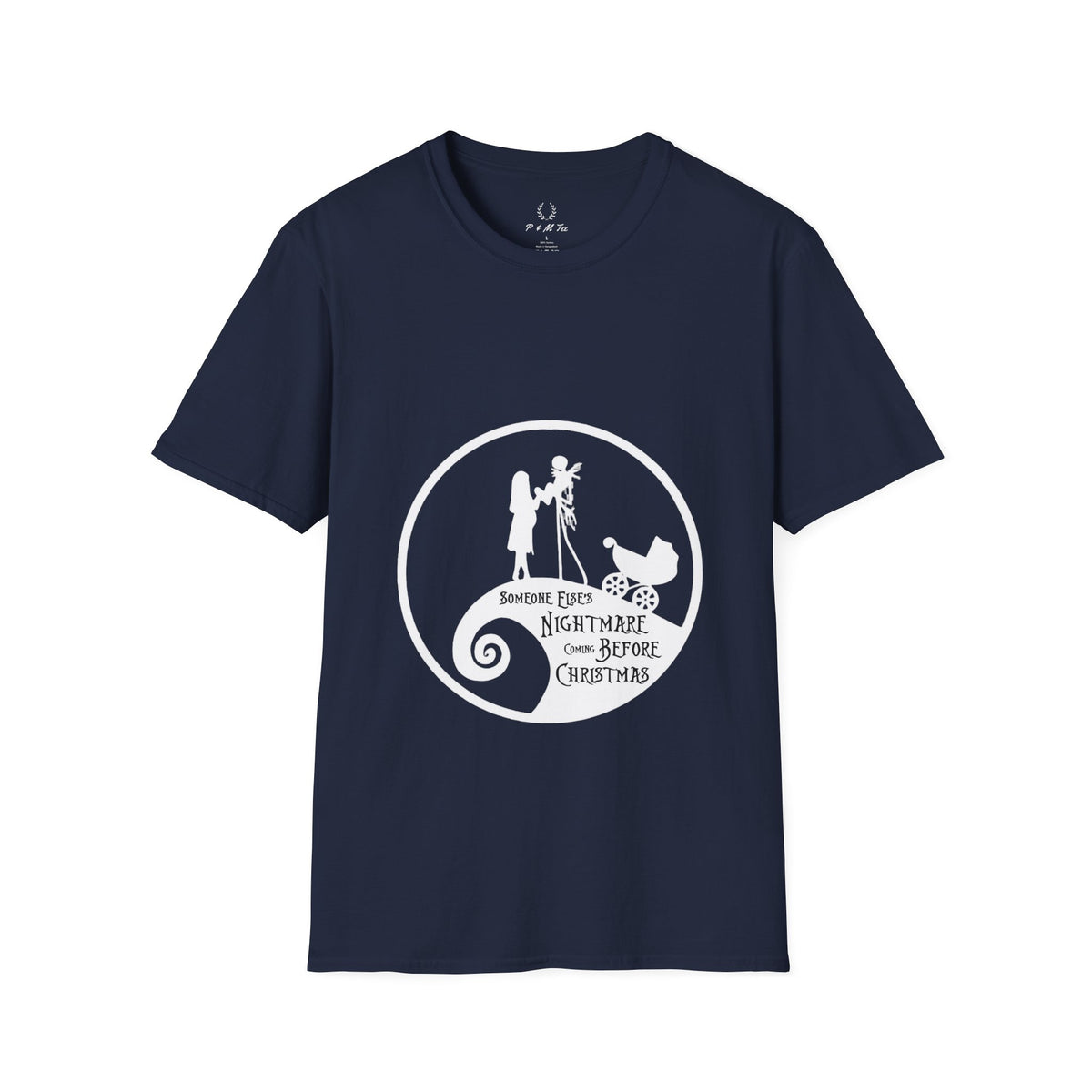 The Nightmare Before Christmas T-Shirt | Jack Skellington Sally Silhouette