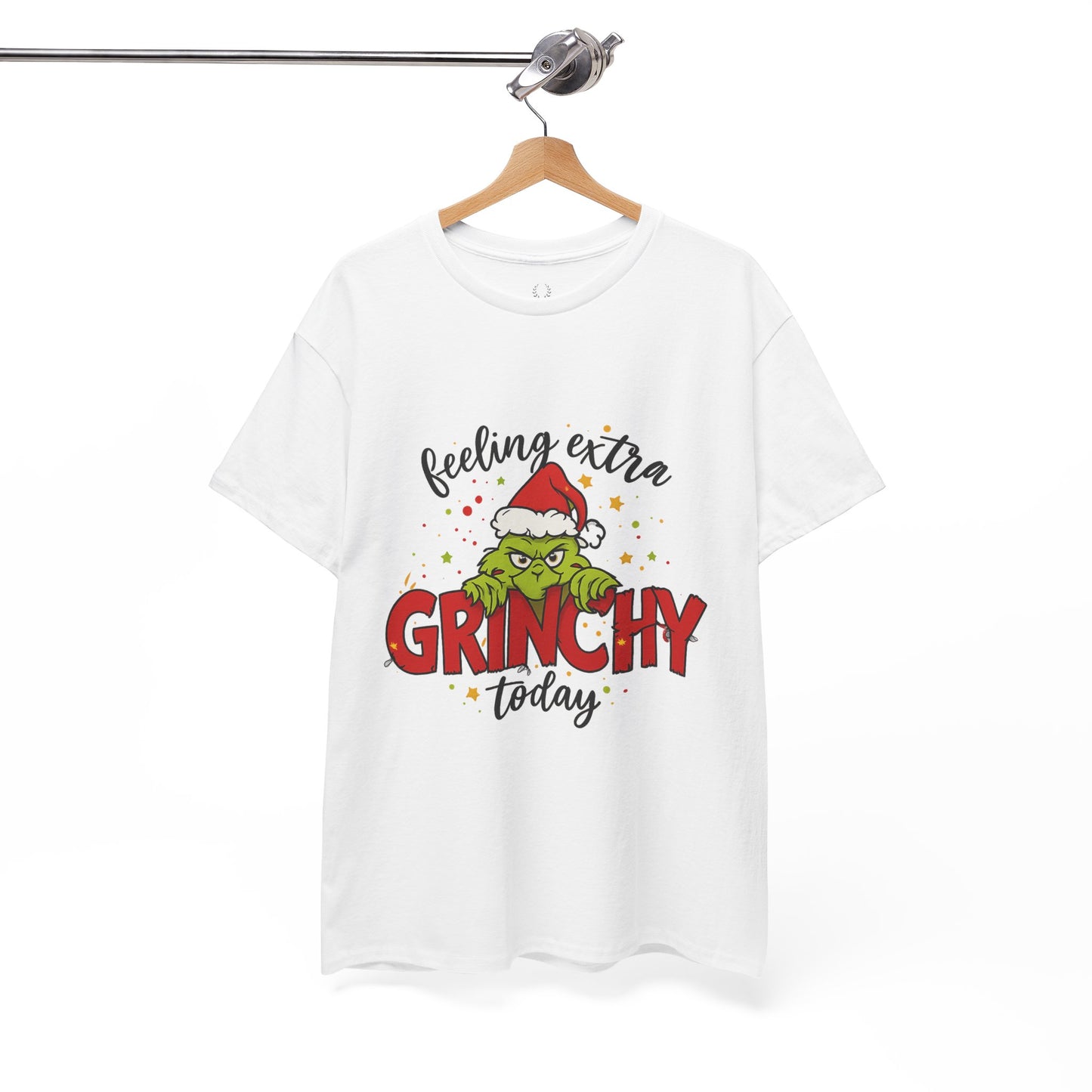 Grinch “Feeling Extra Grinchy Today” Christmas T-Shirt – Funny Holiday Tee