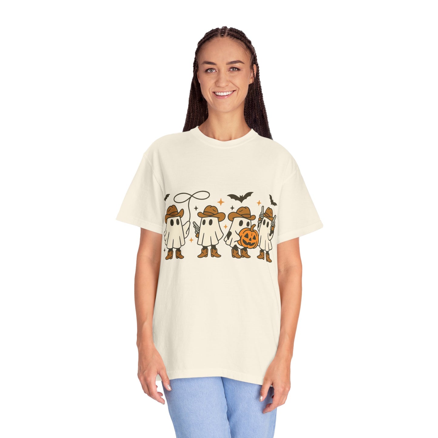 Western Ghost T-Shirt, Halloween Shirt, Cute Ghost Shirt, Halloween Party Shirt, Spooky Fall Shirt, Country Girl Gift