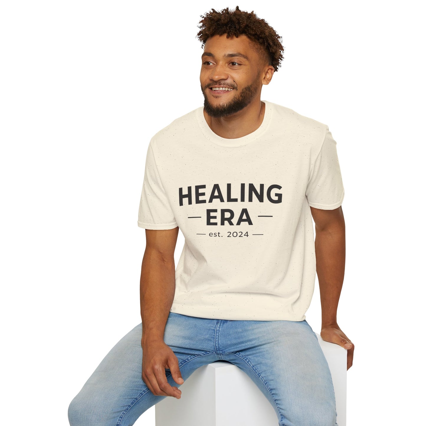 Healing Era T-Shirt | “Healing Era Est. 2024” Minimal Wellness Tee