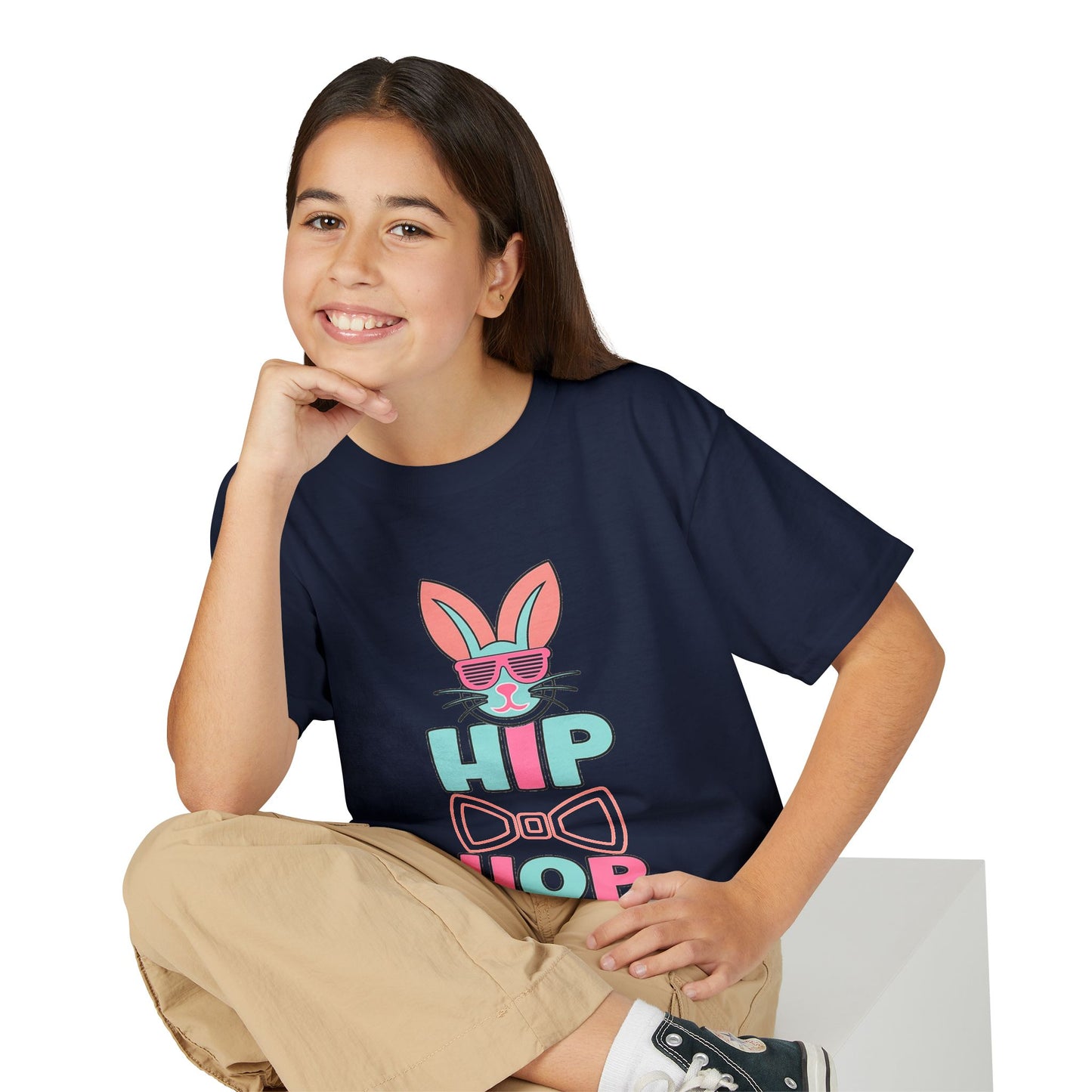 Youth Hip Hop Bunny T-Shirt — Cute Kids Graphic Tee