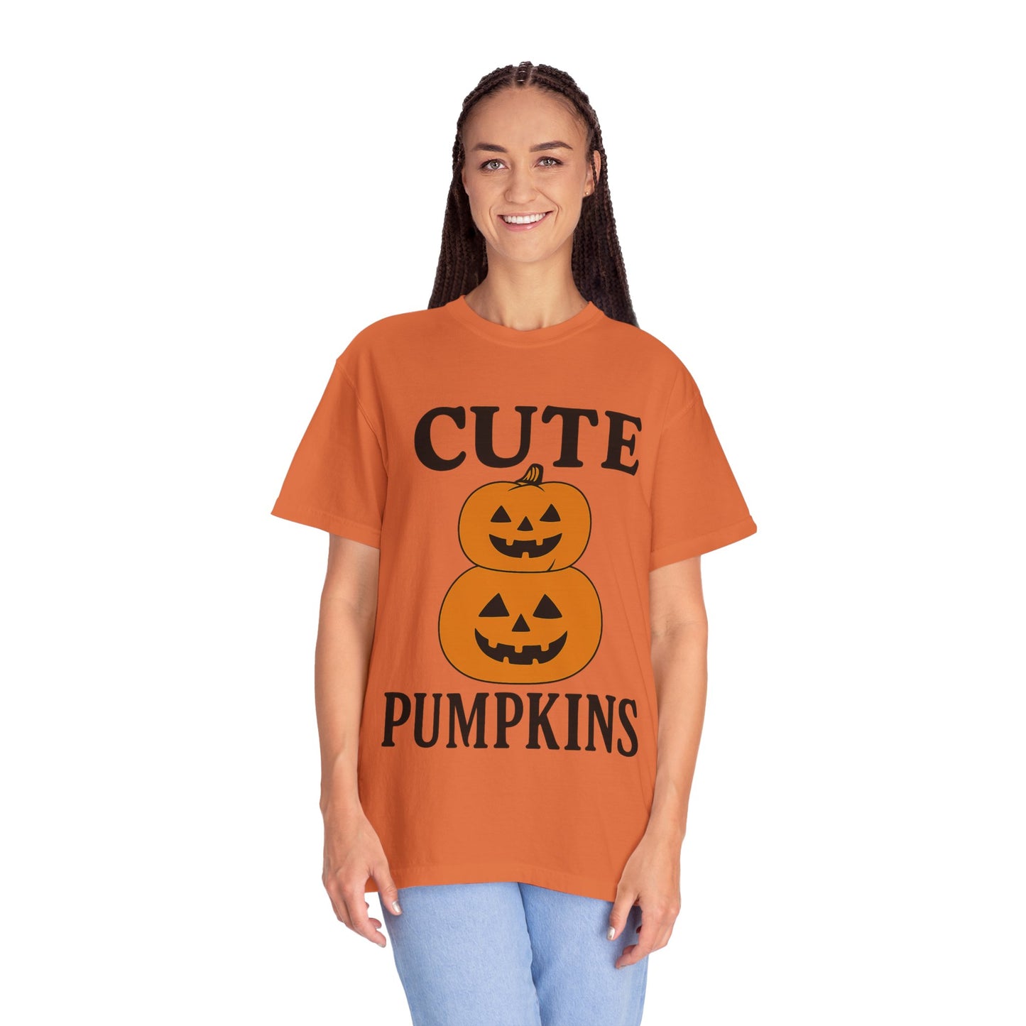 Cute Pumpkins Halloween T-Shirt – Funny Jack-O’-Lantern Graphic Tee for Men, Women & Kids