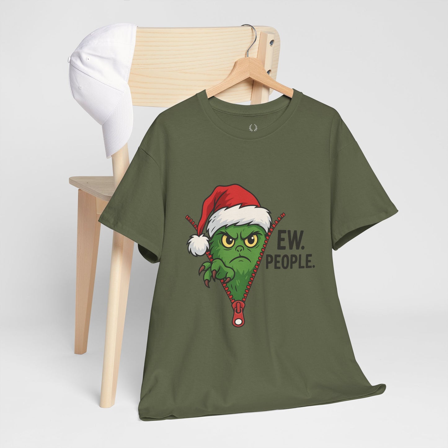 Grinch “Ew People” Christmas Sweatshirt – Funny Holiday Gift
