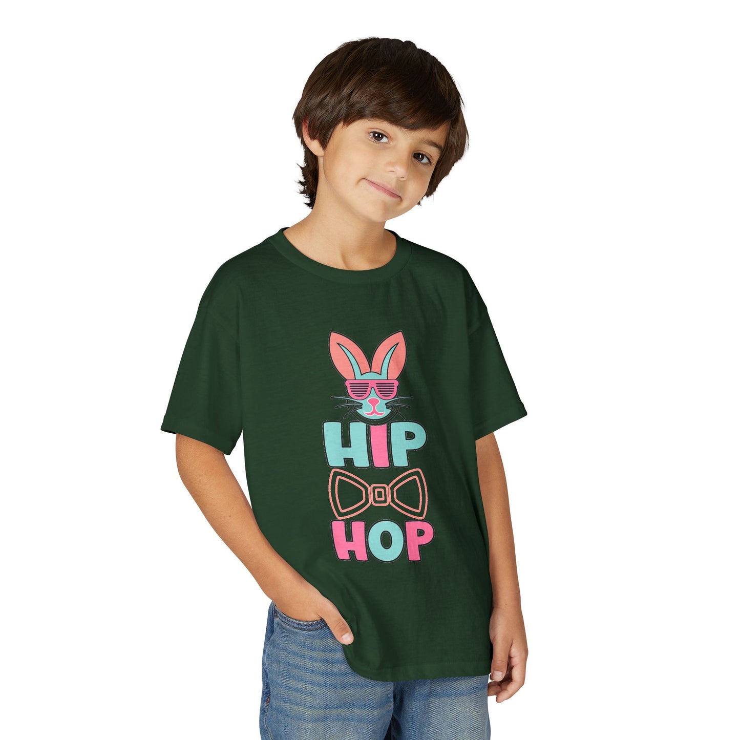 Youth Hip Hop Bunny T-Shirt — Cute Kids Graphic Tee
