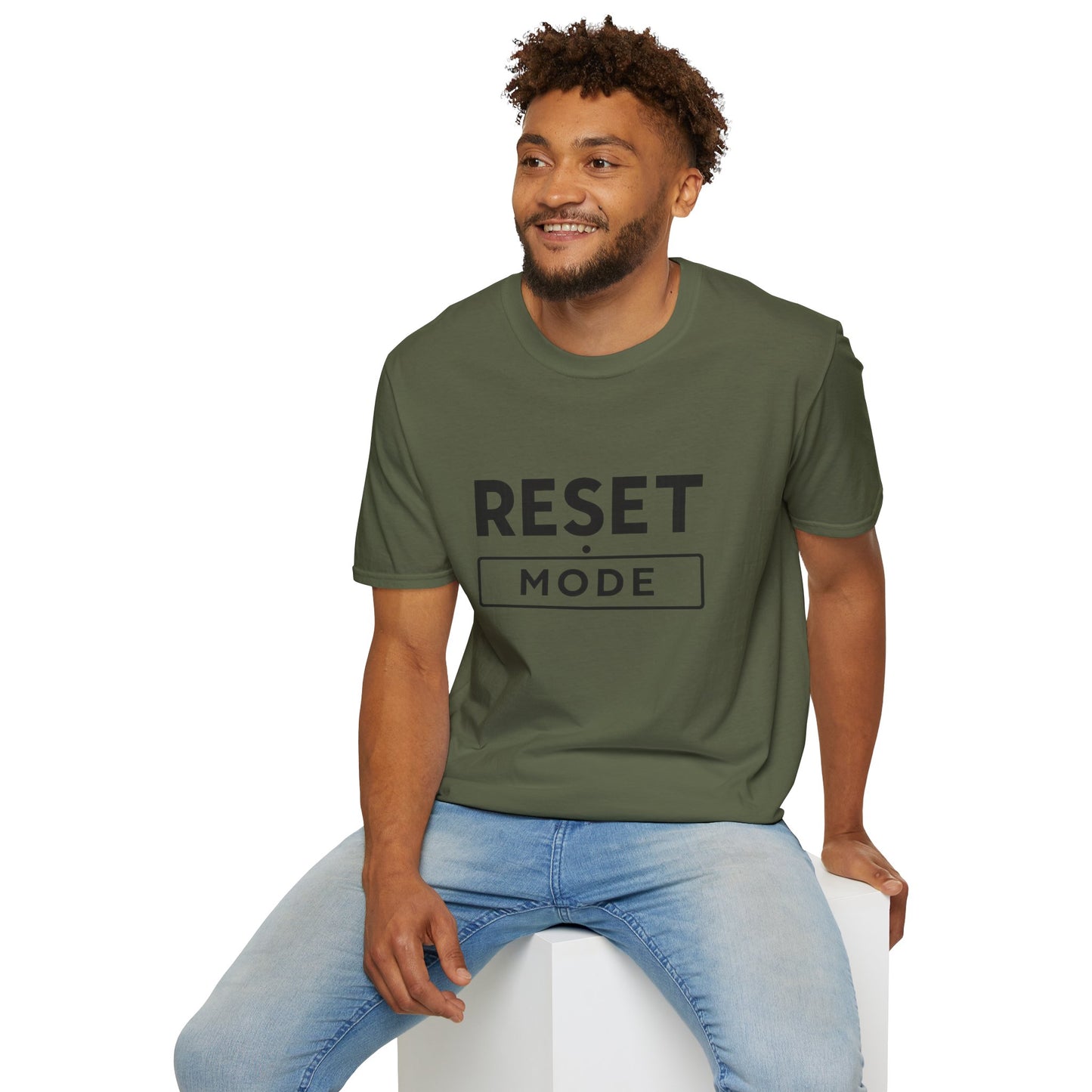 Reset Mode T-Shirt | Minimalist Motivational Graphic Tee