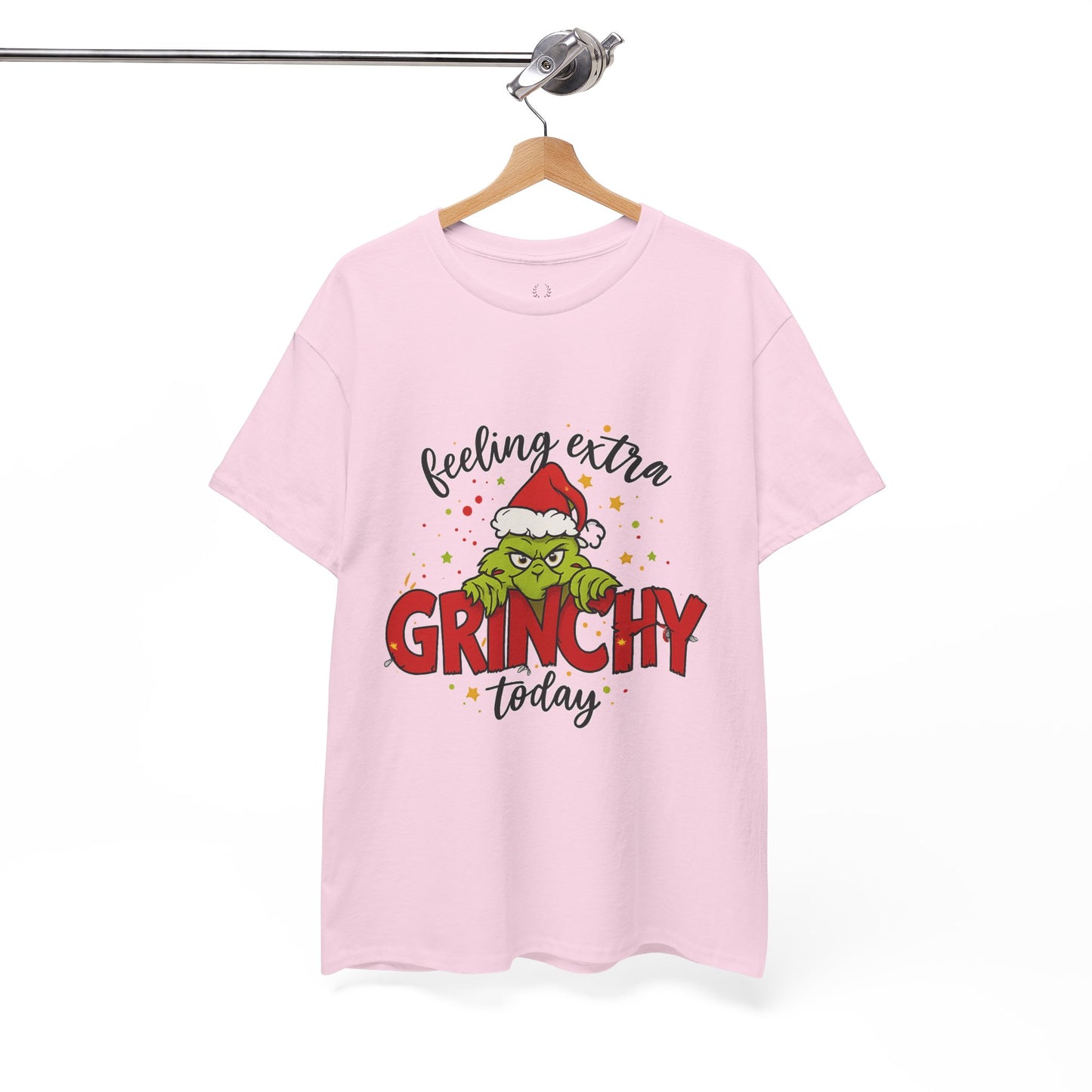 Grinch “Feeling Extra Grinchy Today” Christmas T-Shirt – Funny Holiday Tee