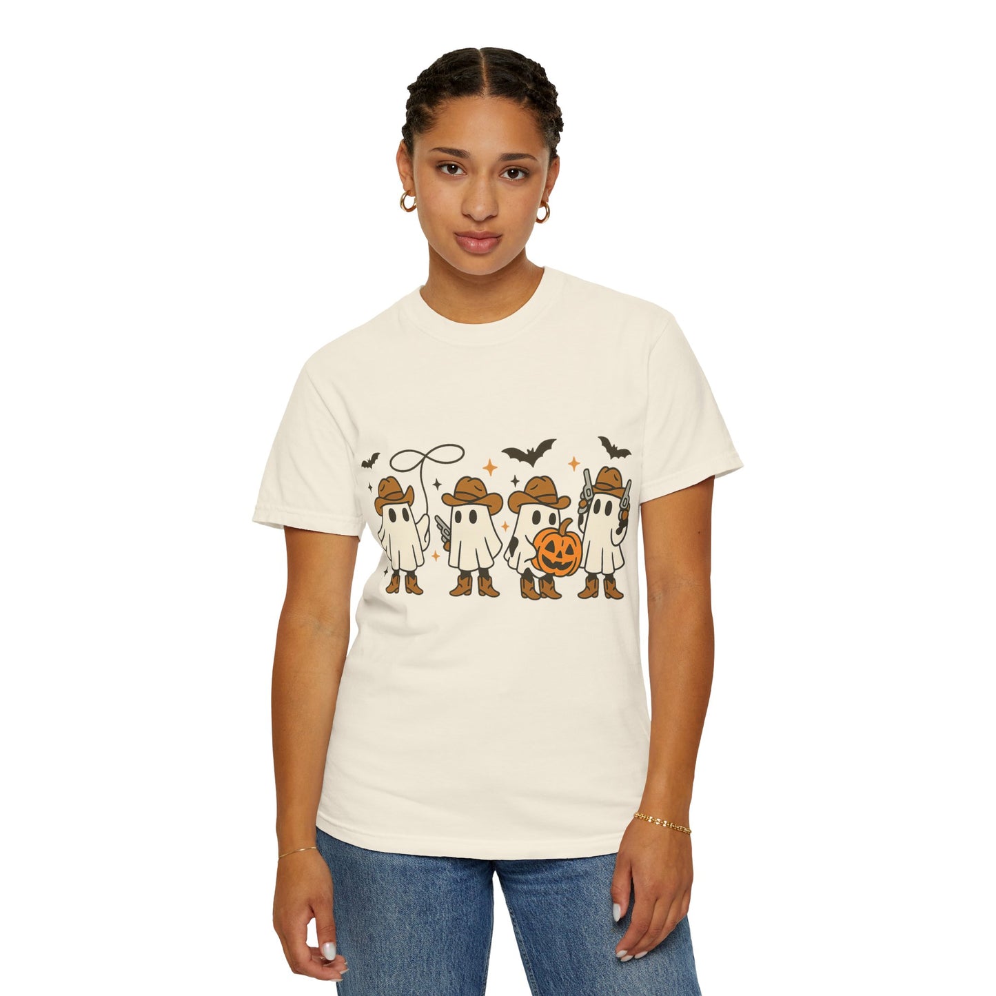 Western Ghost T-Shirt, Halloween Shirt, Cute Ghost Shirt, Halloween Party Shirt, Spooky Fall Shirt, Country Girl Gift